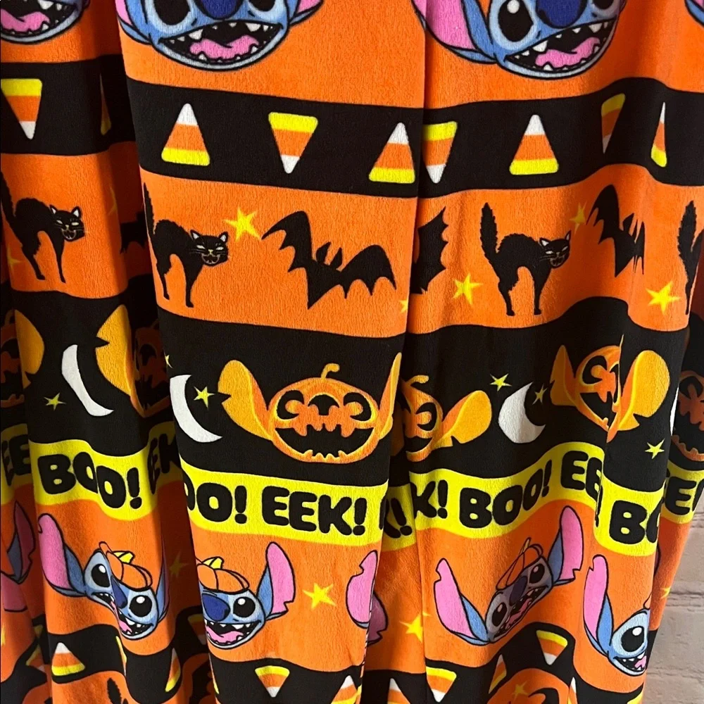 3X Disney Stitch Halloween lounge pants. New without tags - Picture 3 of 5